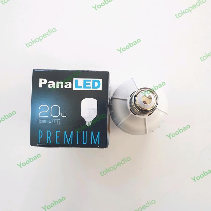 "New" Lampu LED 20W E27 Bohlam 20 Watt PANALED BULB Putih 20Watt w Pana