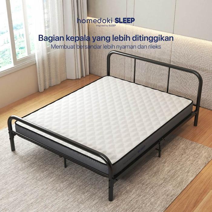 Homedoki Classicbed Series / Divan Besi / Dipan / Tempat Tidur Besi / 180X200 Terlaris