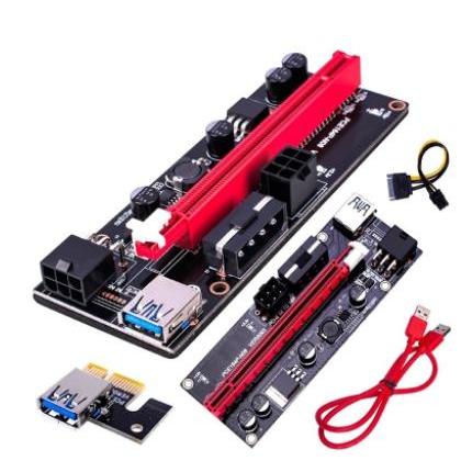 Logitechmeetion - Pci-E Riser Extender Card Ver 009S Black Board Led