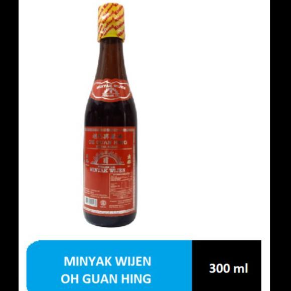Minyak Wijen Halal Minyak Wijen Matahari Oh Guan Hing Sesame Oil 300Ml