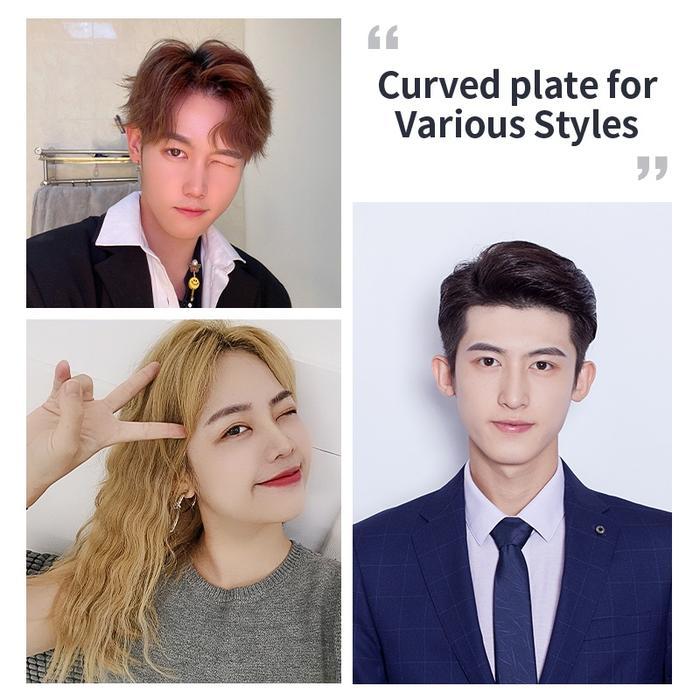 Hyundai x Livchic Volume Catok Curved Plate Pelurus Rambut Catokan LS306 75W