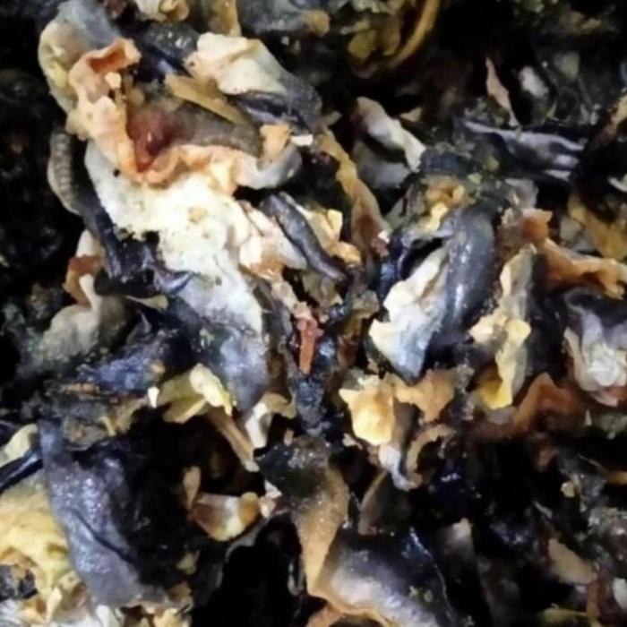 krupuk kulit ikan patin mentah -1kg - halal