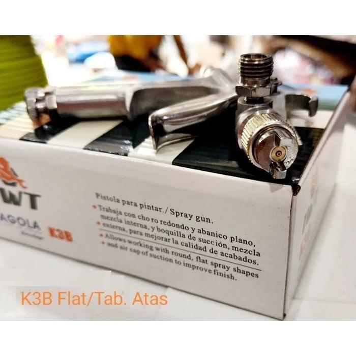SPRAY GUN SAGOLA IWT K3B TABUNG ATAS 200CC SPRAY GUN K3 SAGOLA IWT