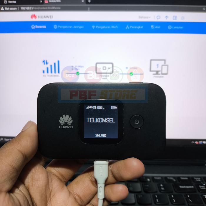 Modem Mifi Wifi Huawei E5577s-321 Unlock Bekas Normal