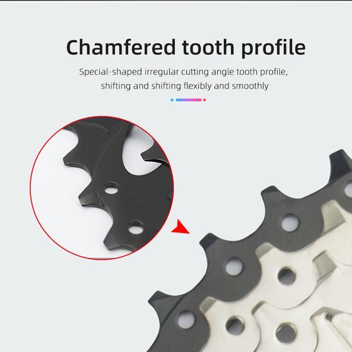 Wake Sprocket 8 Speed 11 - 32T Silver Gear Cassette MTB Roadbike Gratis Ongkir