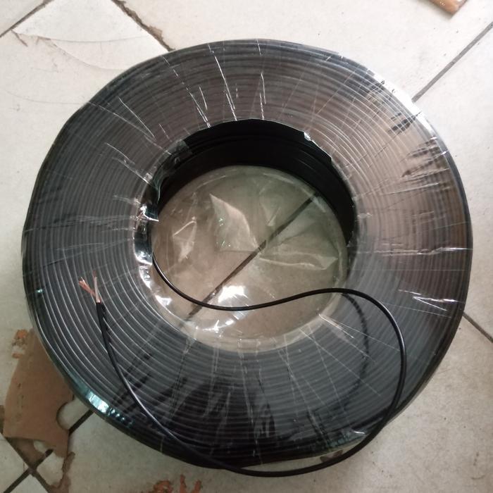 Kabel Coaxial Rg174 Router Antena Wifi Warna Hitam ( Eceran Permeter )