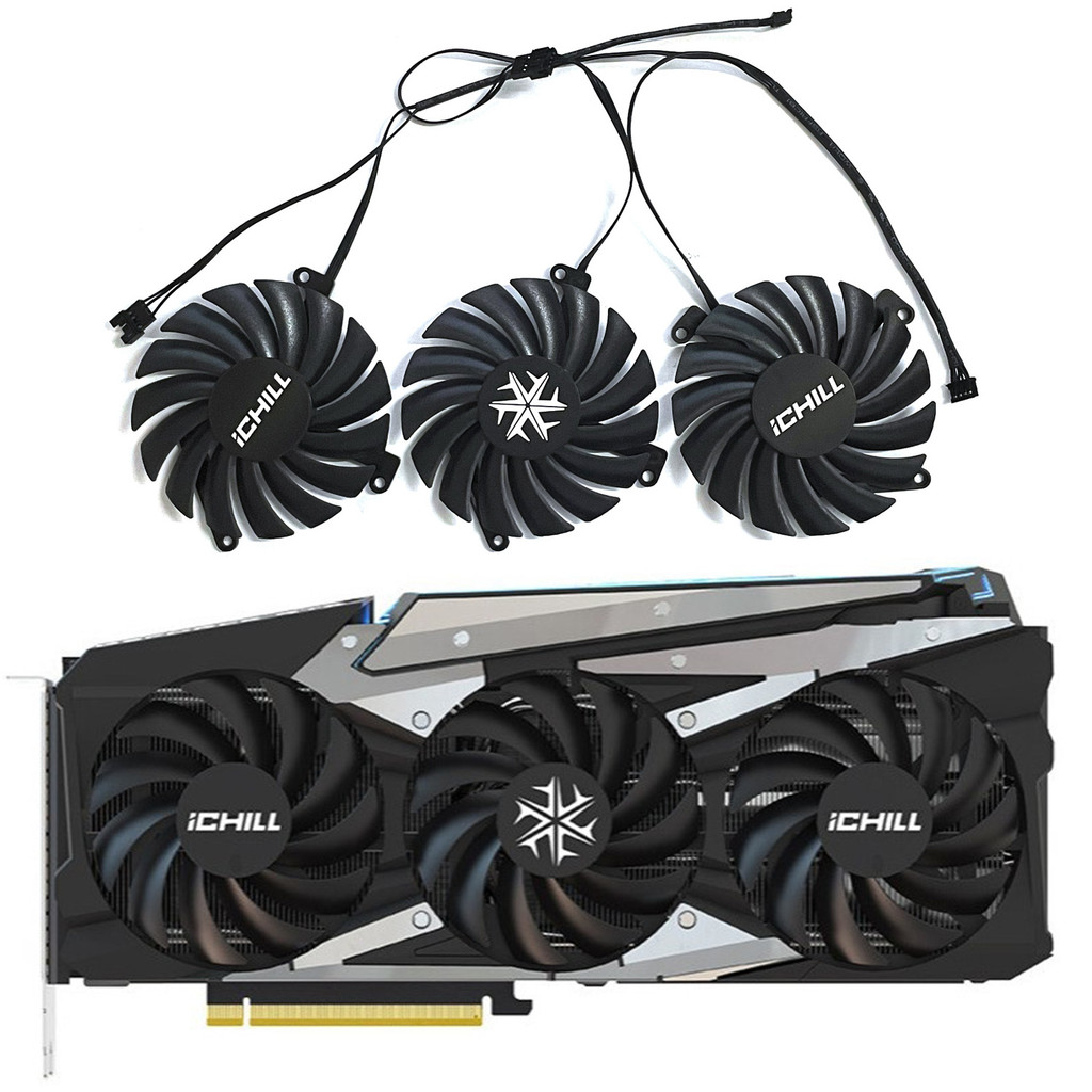 CF-12915S CF-12910S 85MM RTX3080 GPU cooler for INNO3D RTX 3070 3070Ti 3080 3080Ti 3090 ICHILL X4 OC