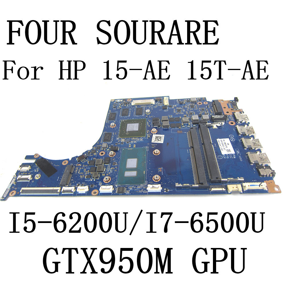 For HP Envy 15-AE 15T-AE TPN-C122 Laptop Motherboard with I5-6200U/I7-6500U CPU and GTX950M GPU ASW5