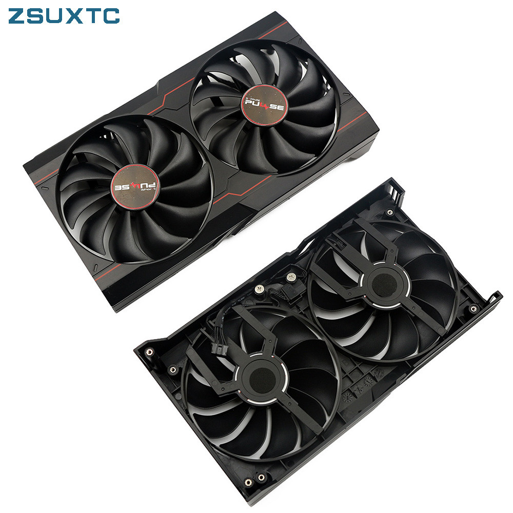 FD9015U12S GPU Graphics Fan RX6500XT For Radeon Sapphire RX 6500 XT 4GB PULSE Video Card Cooling Rep