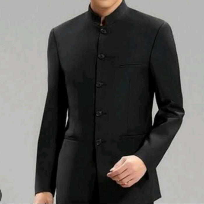 Jasko Betawi Dewsa Htam Polos Muslim