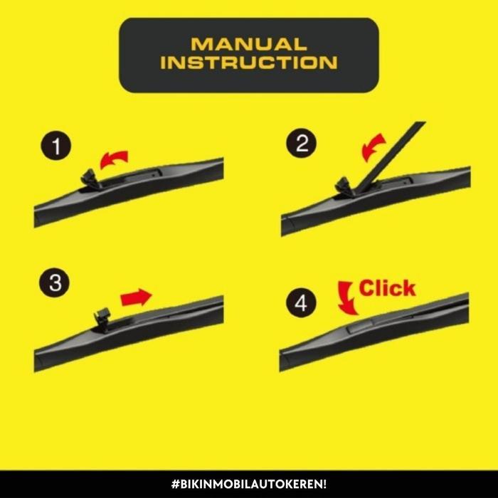 WIPER MOBIL FLEX SILICONE