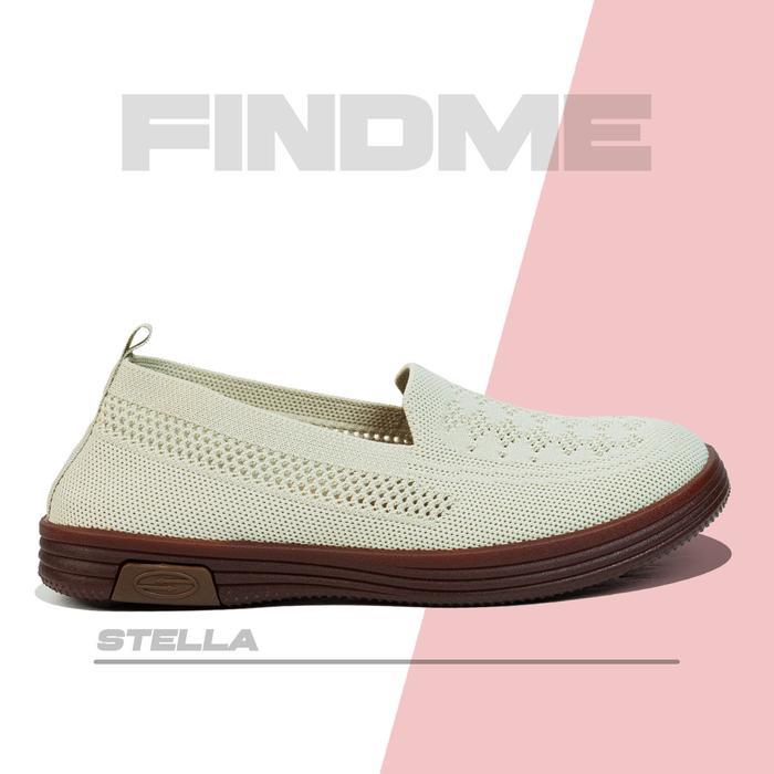 Aerostreet.Shoes - Findme 36-40 Stella Sepatu Sneakers Wanita Praktis Kantor Nyaman Dipakai Casual