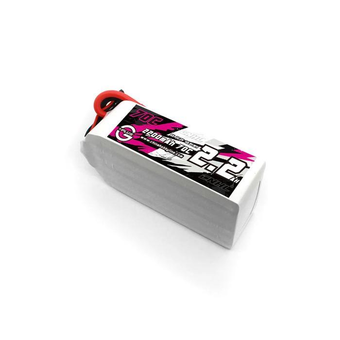 CNHL G+PLUS 2200MAH 22.2V 6S 70C LIPO BATTERY WITH XT60 PLUG FPV DRONE