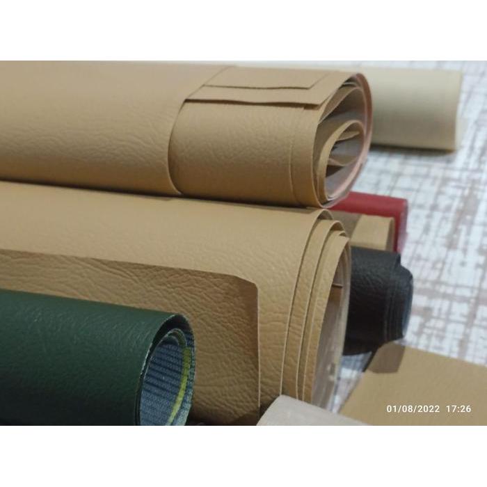 "New" Bahan Kain oscar / kulit sintetis (Kualitas Standar) untuk Jok Sofa kulit, perlak bayi, ompol,