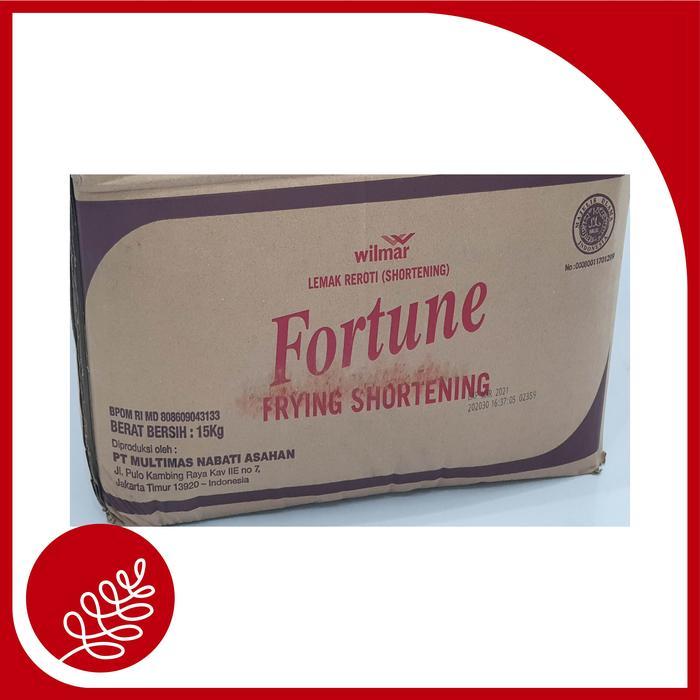 Fortune Frying - Minyak Goreng Padat 15Kg / Makanan / Minyak / Minyak