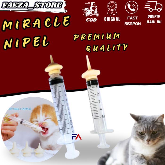 Miracle Nipple Dot Bayi Kucing Spuit Dot Kucing Dot Susu Bayi Kucing Dot Hewan Peliharaan Susu