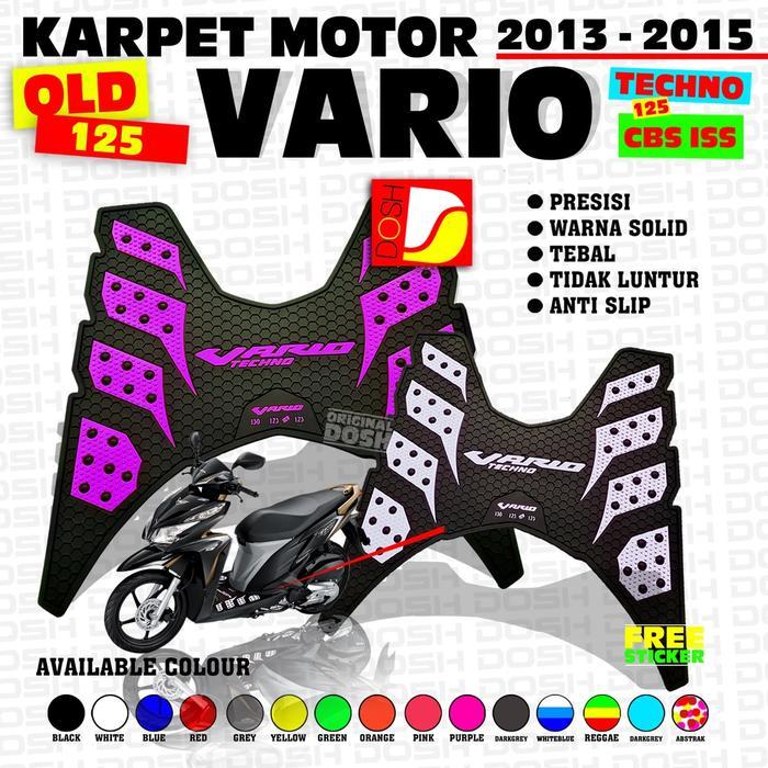 Karpet Motor Vario Old Karpet Vario 125 Variasi Motor Vario 125 Tahun 2012/2015