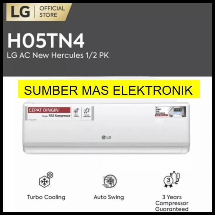 AC LG 1/2PK H05TN4 NEW HERCULES R32