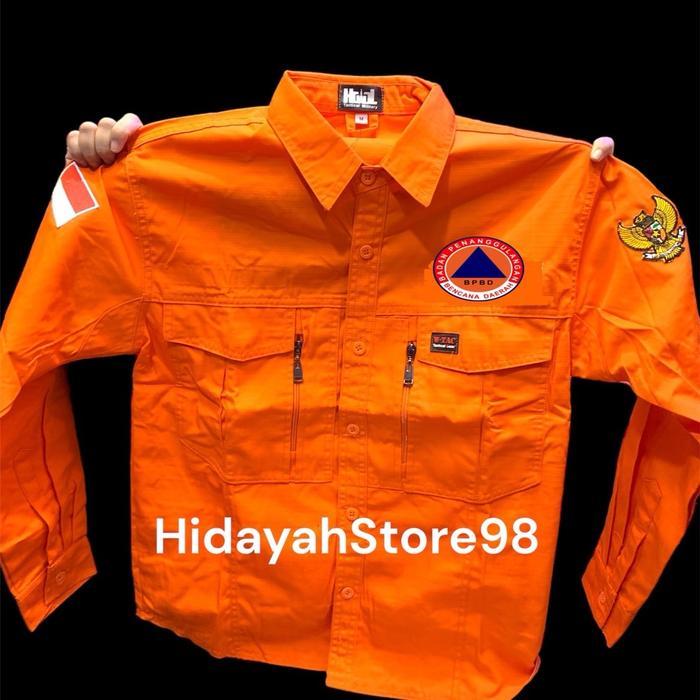 SERAGAM BPBD BADAN PENANGGULANGAN BENCANA DAERAH KEMEJA BPBD BAJU BPBD BNPB