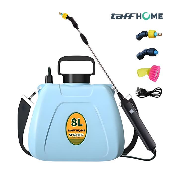 Terbaru Sprayer Elektrik 8 Liter Semprotan Air Hama Tanaman Gendong 3 Nozzle Adjustable 2000Mah