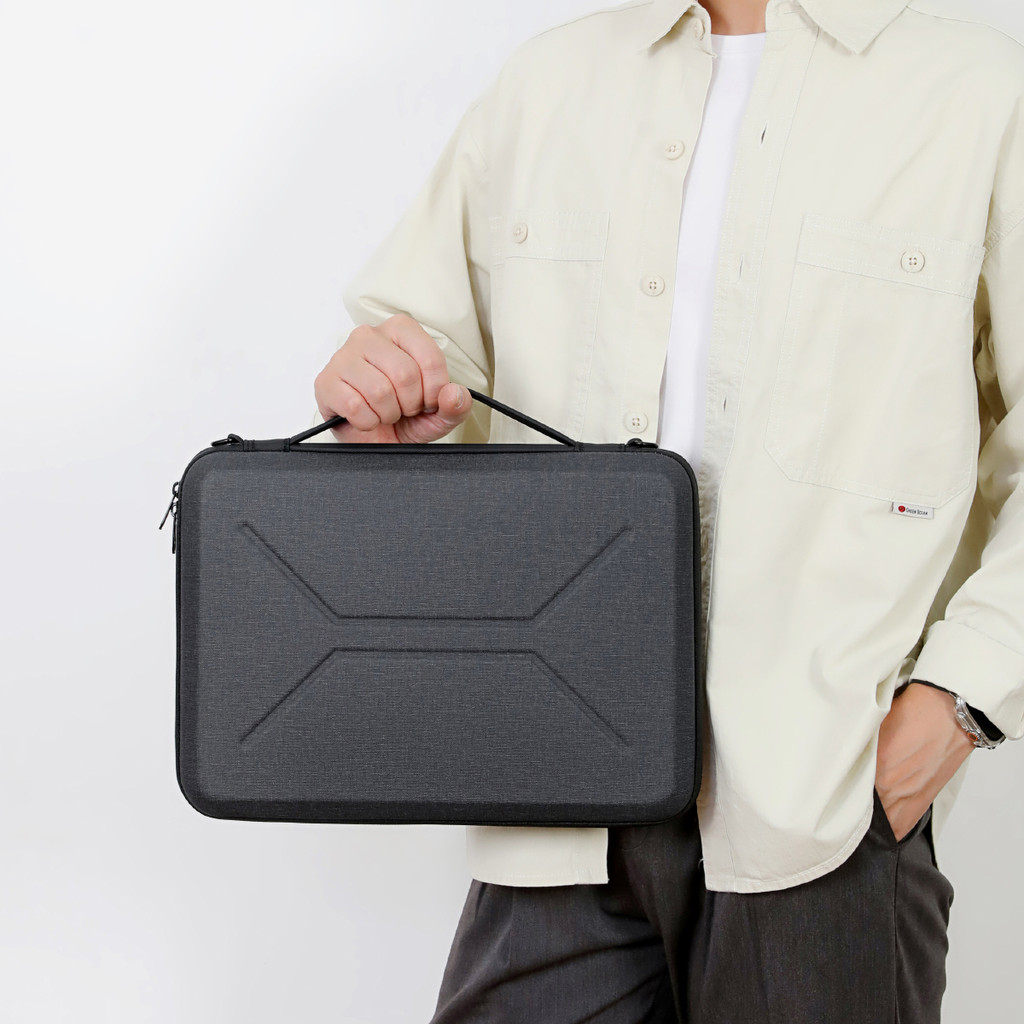 Hard Shell Single-Shoulder Laptop Sleeve 14inch Computer Protective Case Suitable for Apple MacBook