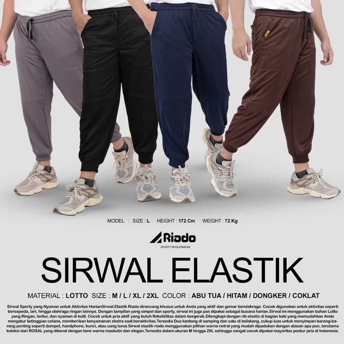 Stok Baru ROSAL -SIRWAL JOGGER Training ROSAL Bahan Lotto Nyaman untuk Olahraga dan Santai Warna