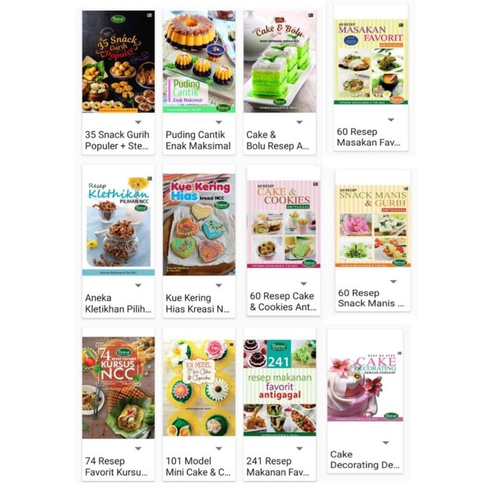 74 Resep Favorit Kursus NCC Fatmah Bahalwan Cake Decorating
