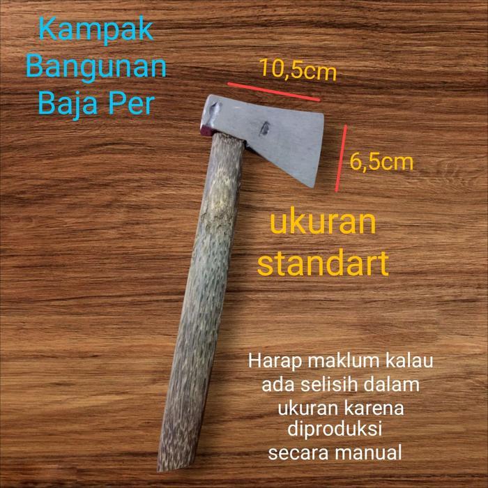 "New" Palu Kampak Baja Per Ukuran Standart dan Besar untuk Merapikan Kayu dan Beton
