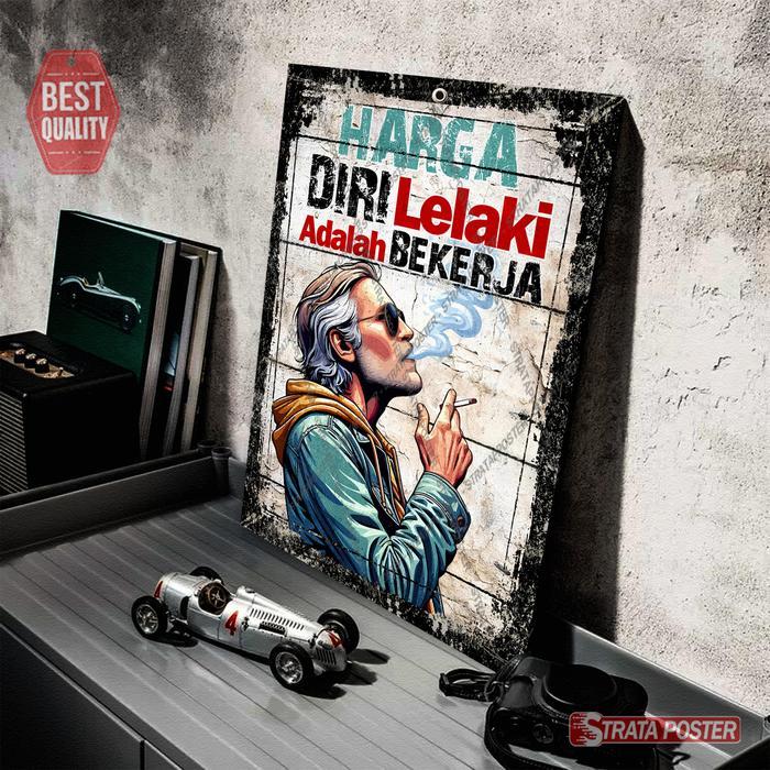 Poster Motivasi Dinding Poster Kata Kata Dekorasi Kamar cowok Paper