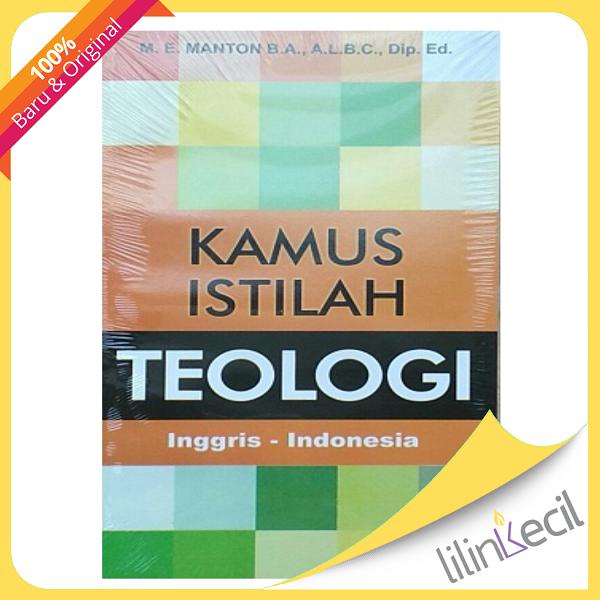 Buku Kamus Istilah Teologi Inggris- Indonesia