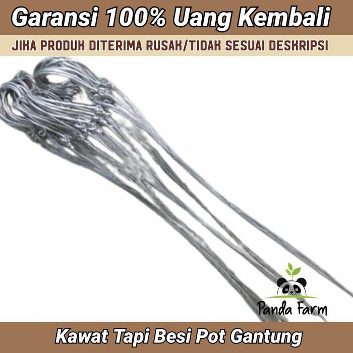 Kawat Tali Gantung Pot Kawat Gantungan Pot Kawat Pot Gantung Satuan