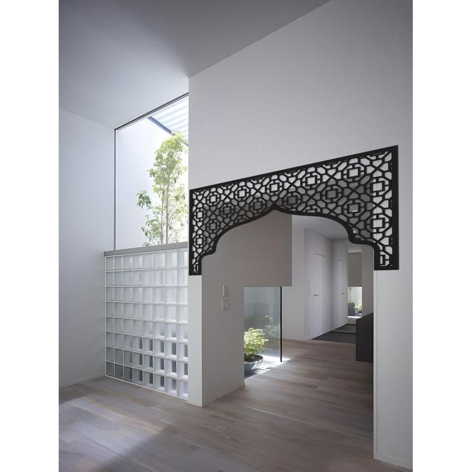 Hiasan Ornamen Pintu Mushola Rumah Krawangan Pintu Mushola V2