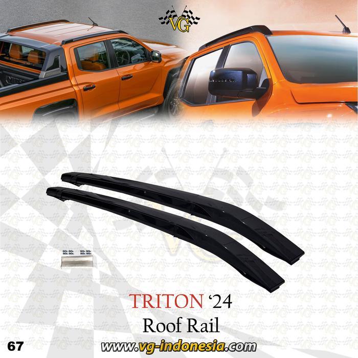 Terlaris Roof Rail Roofrail Roof Rack Rail New Triton 2024