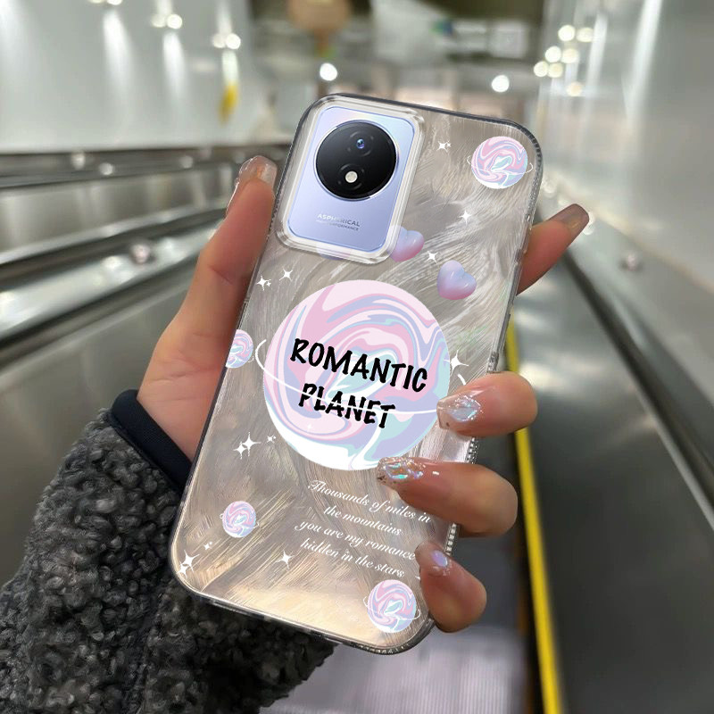 Casing Hp Untuk VIVO Y02 VIVO Y02A VIVO Y02T Case Casing HP Softcase ponsel silikon tahan jatuh tran