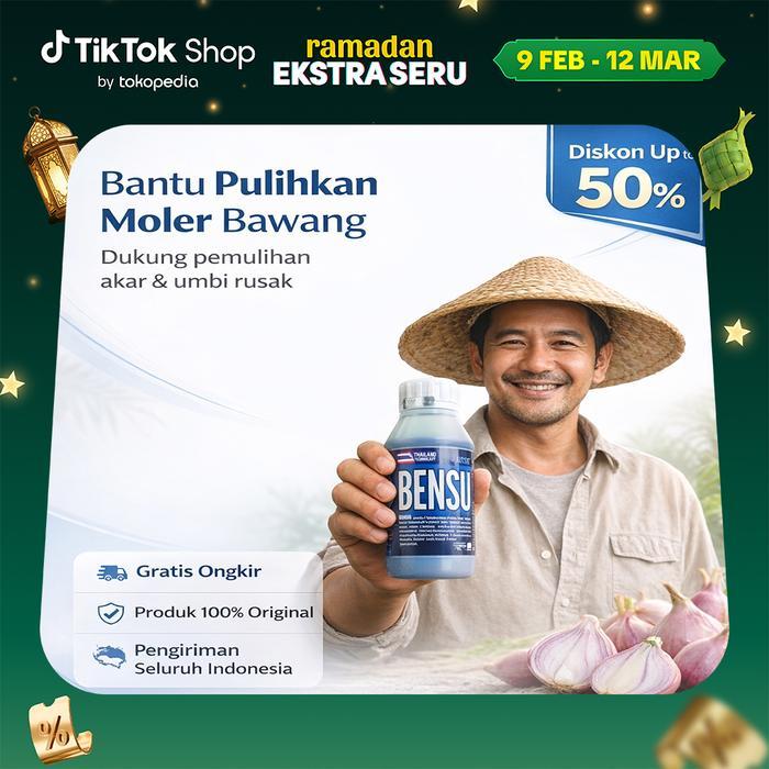 BENSU Stimulator Aktivator & Obat Moler Bawang Bantu Pulihkan Akar & Umbi Bawang Rusak