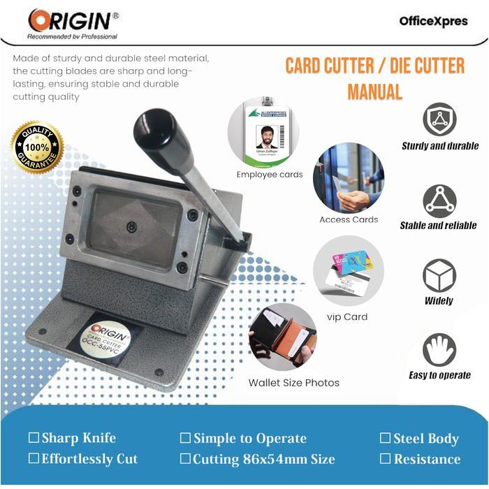 Alat Pemotong ID Card / Plong ID Card / PVC Card Cutter OCC-55 Origin