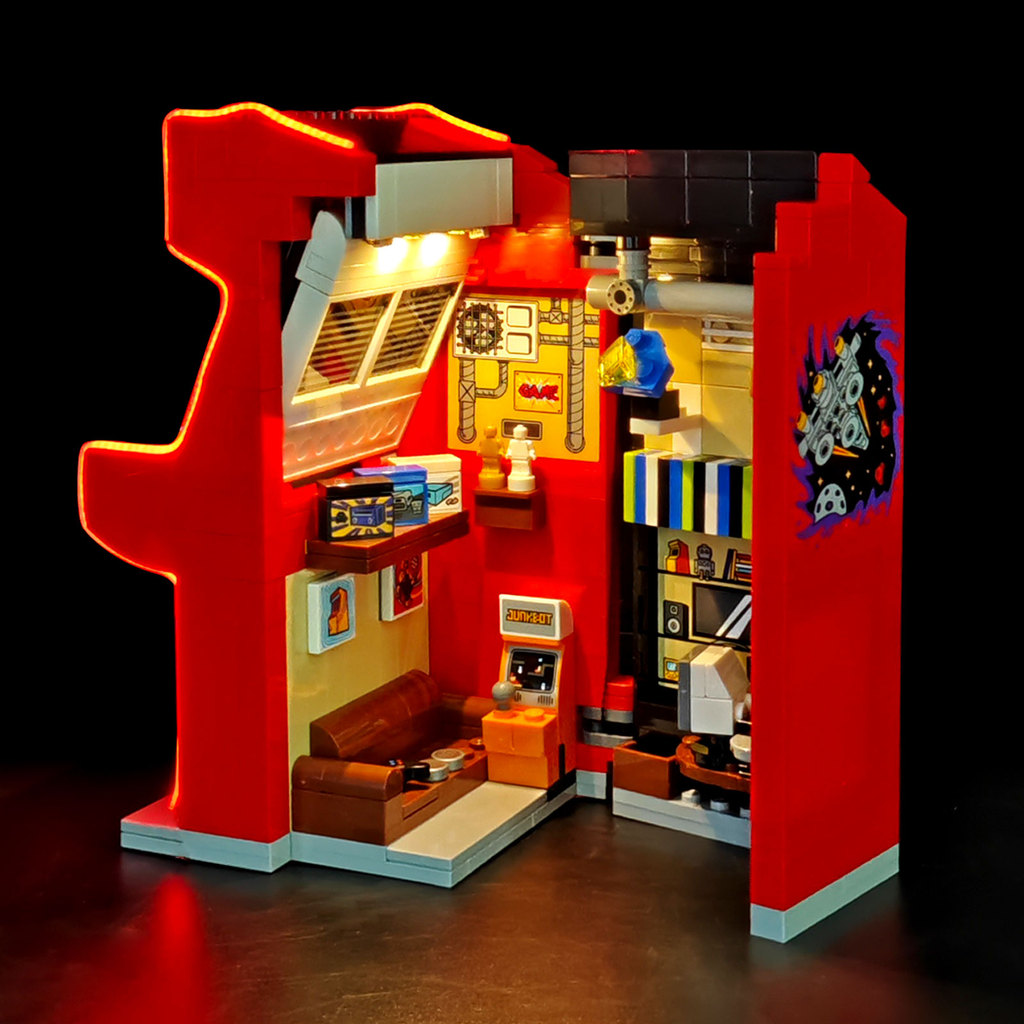 LYBMTWF LED Lighting Kit Compatible with Lego 40805 Mini Arcade Machine game console (NOT Include