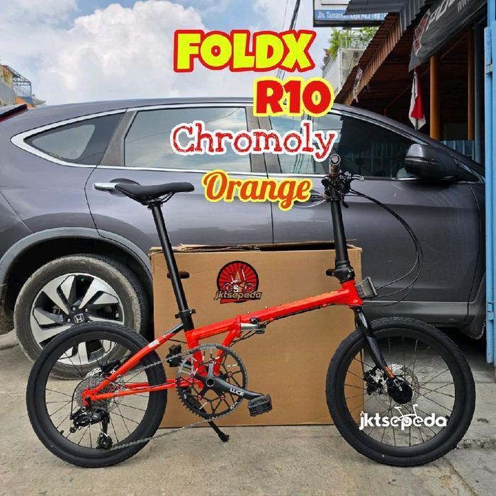 Sepeda Lipat Foldx R10 10Speed