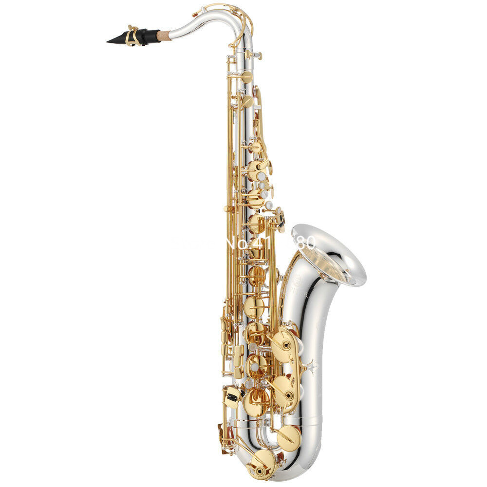 Jupiter JTS1100SG Silver Plated Body Key of Bb Tenor Saxophone Professional Musical instrument With