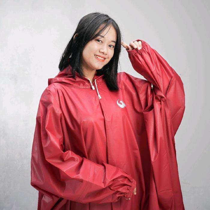 TERMURAH JAS HUJAN PONCO/ KELELAWAR JAS HUJAN PRIA WANITA TEBAL LENTUR ANTI REMBES READY STOCK