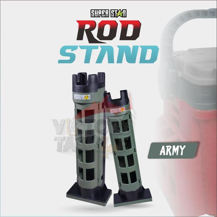 Daiwa - Rod Stand 300 Compatible For Tackle Box Meiho Versus Daido Elito Ikan Jig Lure Mancing Joran