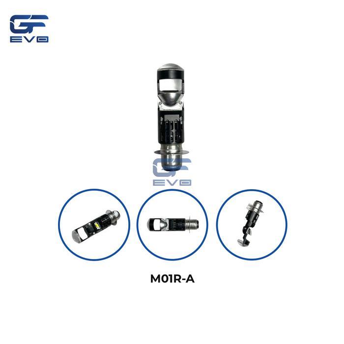 Rtd Rayton H6 M01R - Lampu Utama Mini Projie H6 Led - M01R-A/B/S Baru