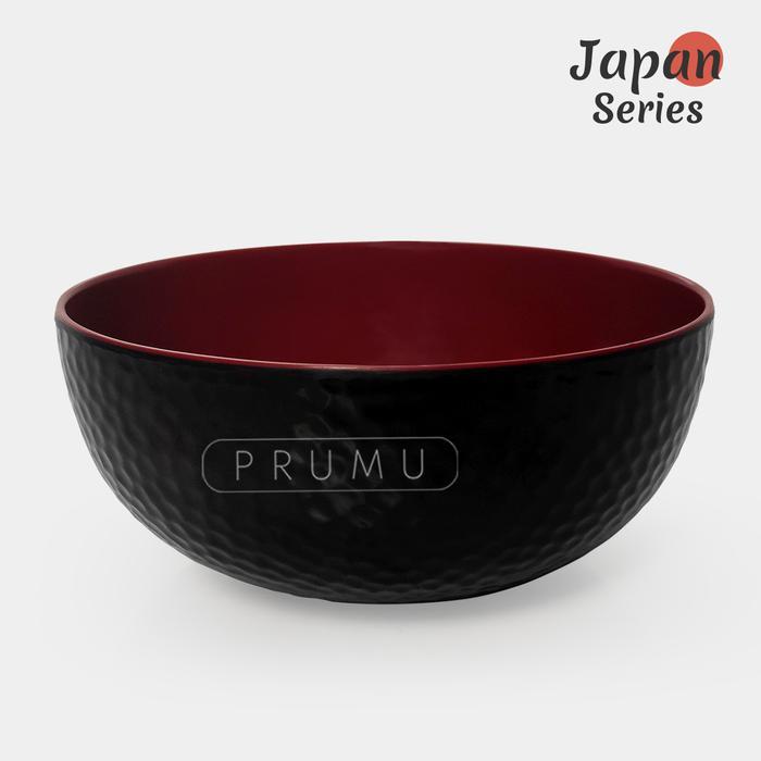 PRUMU Melamin Mangkok Jepang 7 inch - Mangkok Ramen - Mangkok Bakso - Mangkok Cafe - Mangkok Resto -