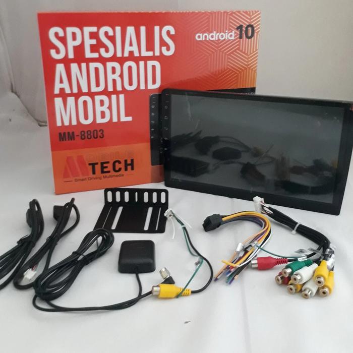 Head unit double din mtech mm-8803 android 10 inch