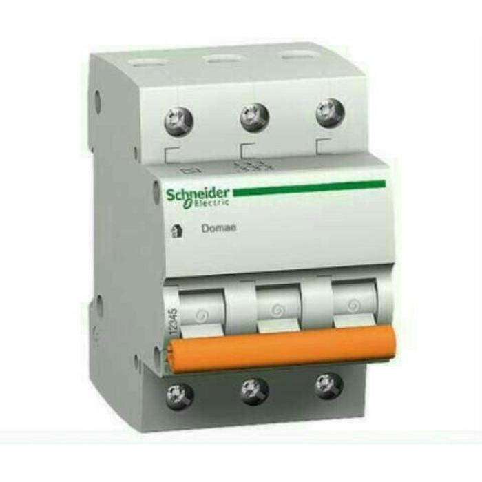 Mcb 3 phase SCHNEIDER 25A 25 ampere domae