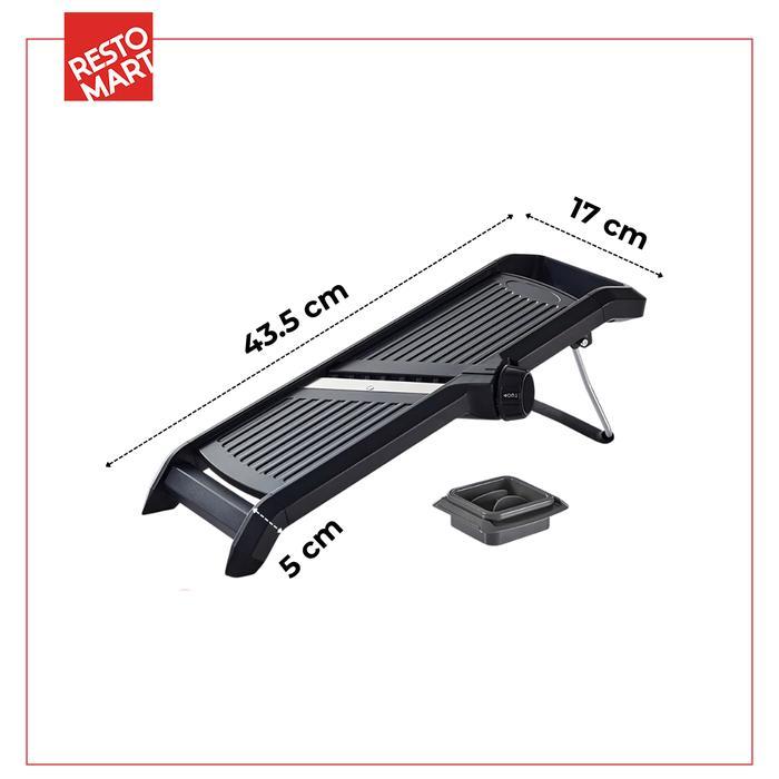 Super Slicer Mandoline / Pemotong Sayur RESTOMART Stainless (1535029)