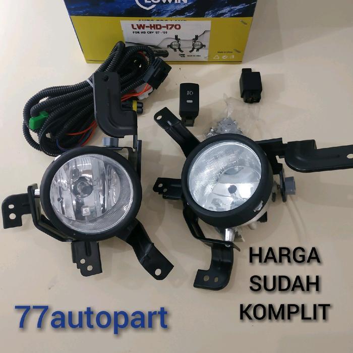 Lowin Foglamp Lampu Sorot Honda Crv 2007 2008 2009