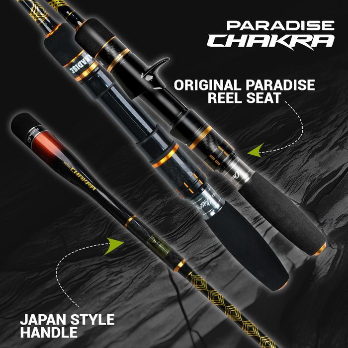 DISKON JORAN SPECIALIST JIGGING PARADISE CHAKRA CARBON SOLID [HIGH RESPOND SOLID] DASARAN LAUT