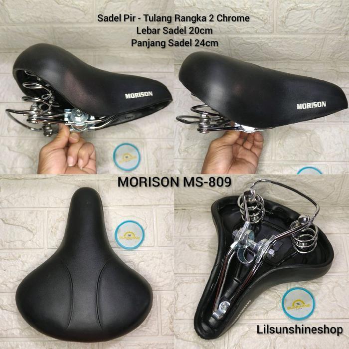 Sadel Pir Jok Per Pegas Sepeda MORISON MS809 Bicycle Saddle Mini CTB CityBike 20 24 26 Cover Karet