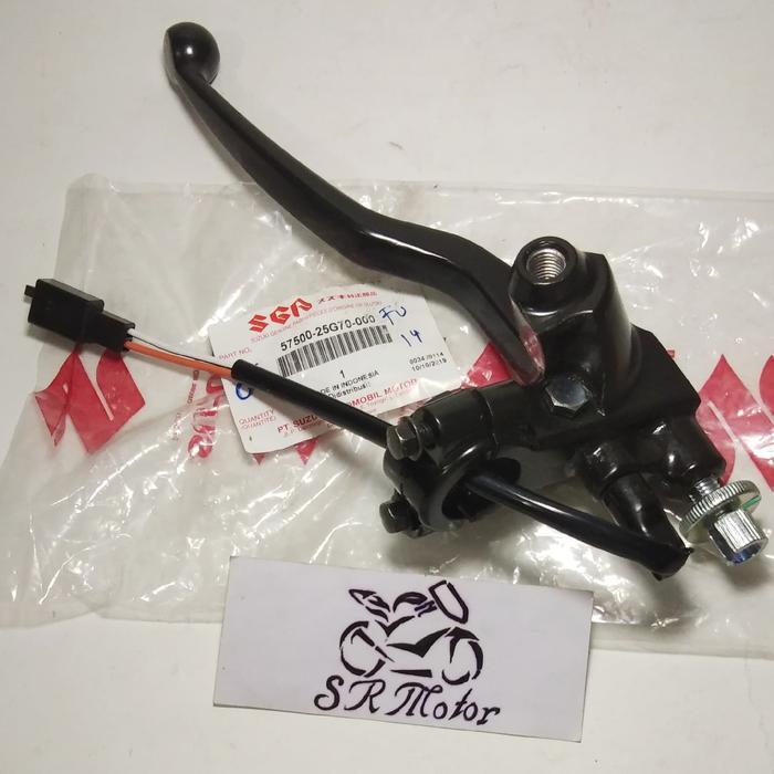 Ready rumah dudukan spion handle kopling kiri satria fu new derat spion 14 sgp ori 57500-25GC0-000